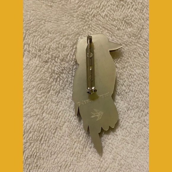 Erstwilder x Jocelyn Proust Designs GUMTREE ROYALTY Kookaburra Bird Brooch NIB - Picture 7 of 11
